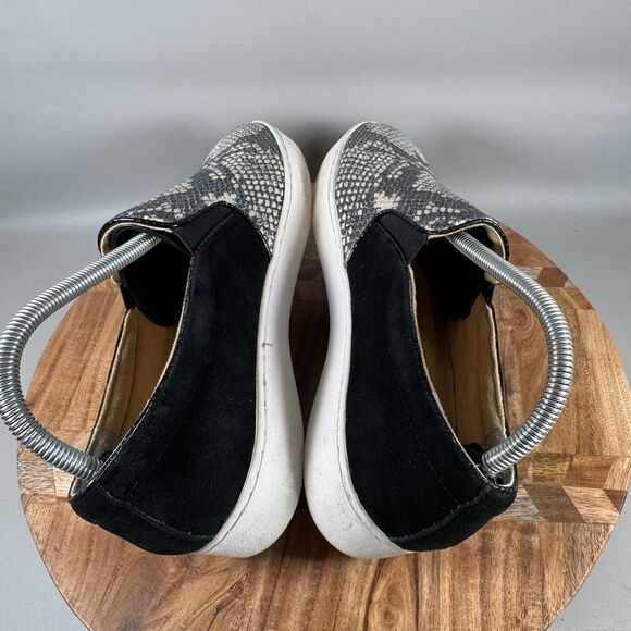 S Vionic Splendid Midi Slip-On Sneakers in Natural Snake Size 9 Women's Comfort - Picture 5 of 8